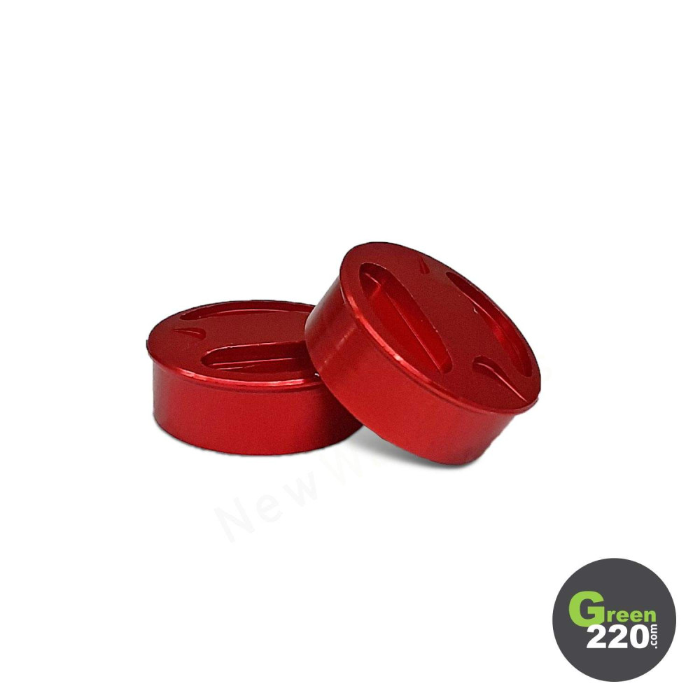 Paire de capuchons bas d'amortisseur - V11