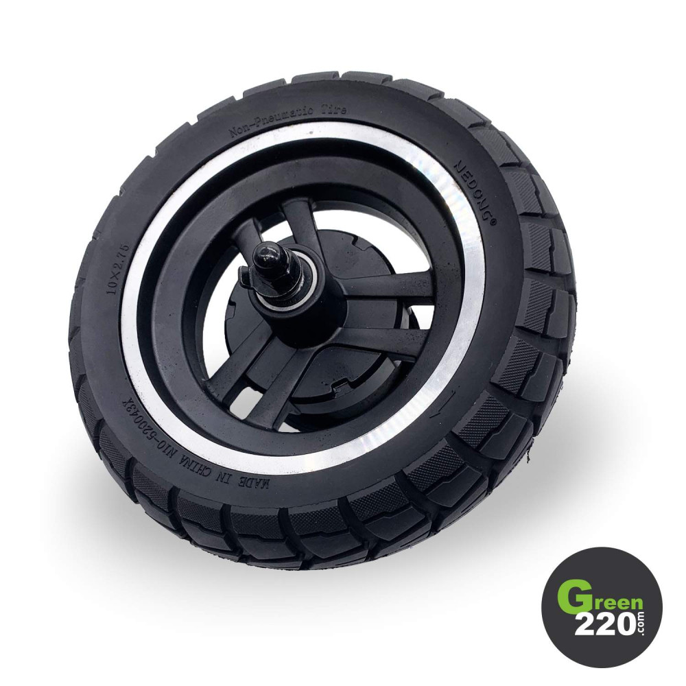 Complete front wheel with solid tyre - Kingsong N12