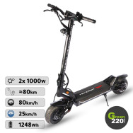 GREEN220.es » Scooter eléctrico Teverun Fighter Mini - 52 V / 20.8 Ah