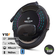 Inmotion V10F Elektrisches Einräd l Green220.de