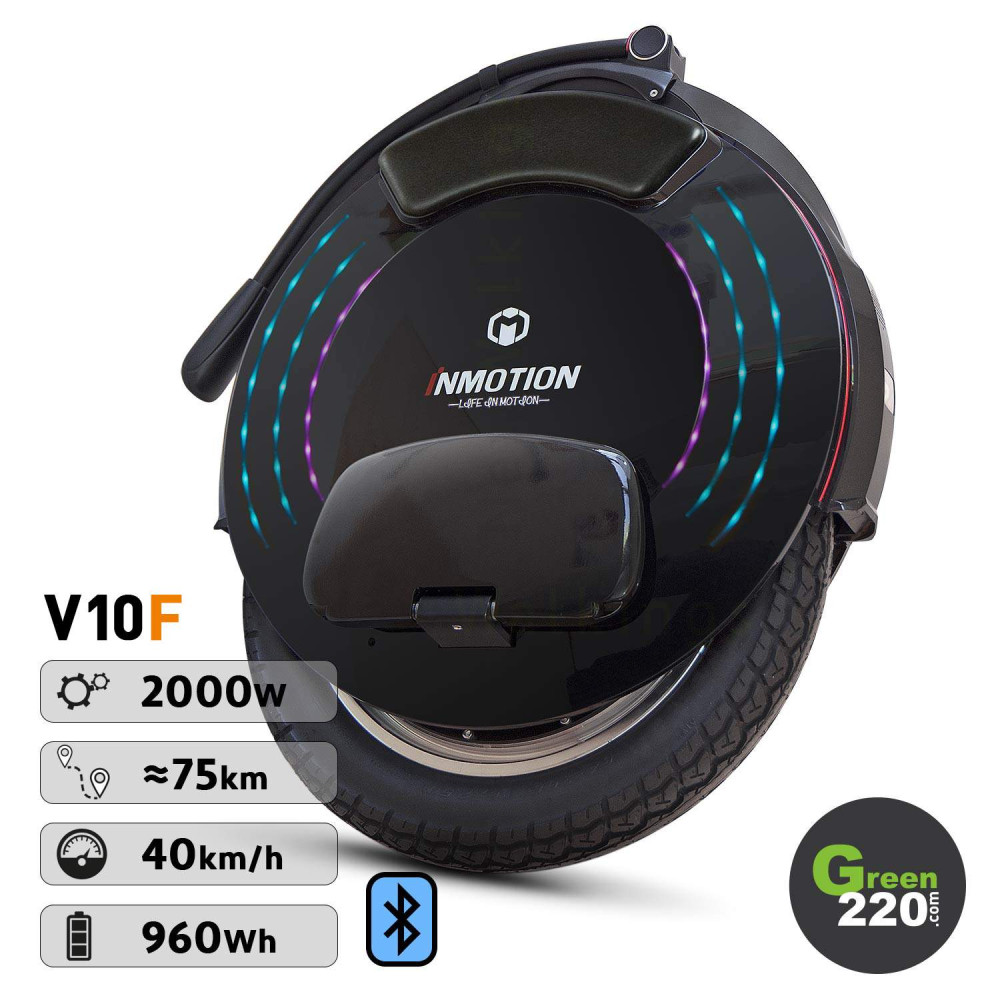Inmotion V10F Elektrisches Einräd l Green220.de