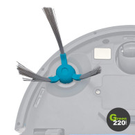 Paire de brosses de balayage rotatives à 3 bras pour Wiizzee AR02
