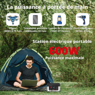 Estación de carga portátil Wonder WX600 | Green220.fr