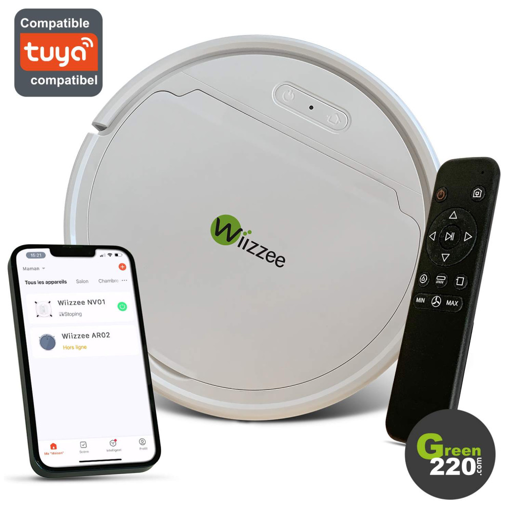 Robot Aspirador Wiizzee AR02 l Green220.es