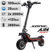 Patinete Electrico Dualtron Sonic Alien Model A (72 V / 40 Ah)