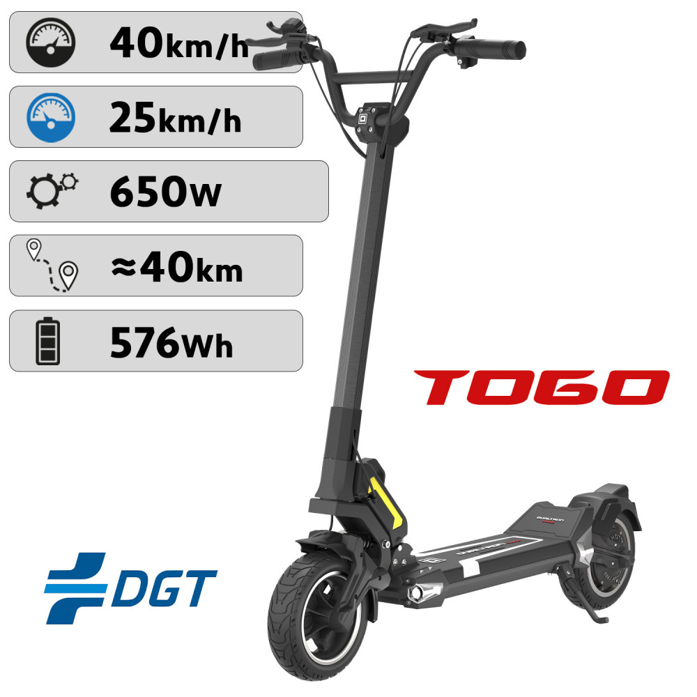 GREEN220.fr » Trottinette électrique Dualtron Togo - 48V 12Ah