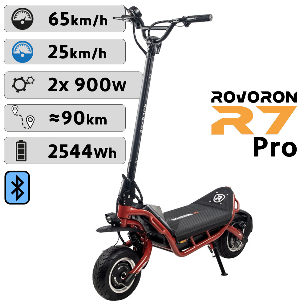 Patinete electrica Rovoron R7 / R7 Pro (60V / 28Ah - 42 Ah)