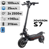 Electric scooter Rovoron S7 (84V / 37Ah)