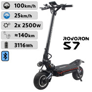 Trottinette électrique Rovoron S7 (84V / 37Ah)
