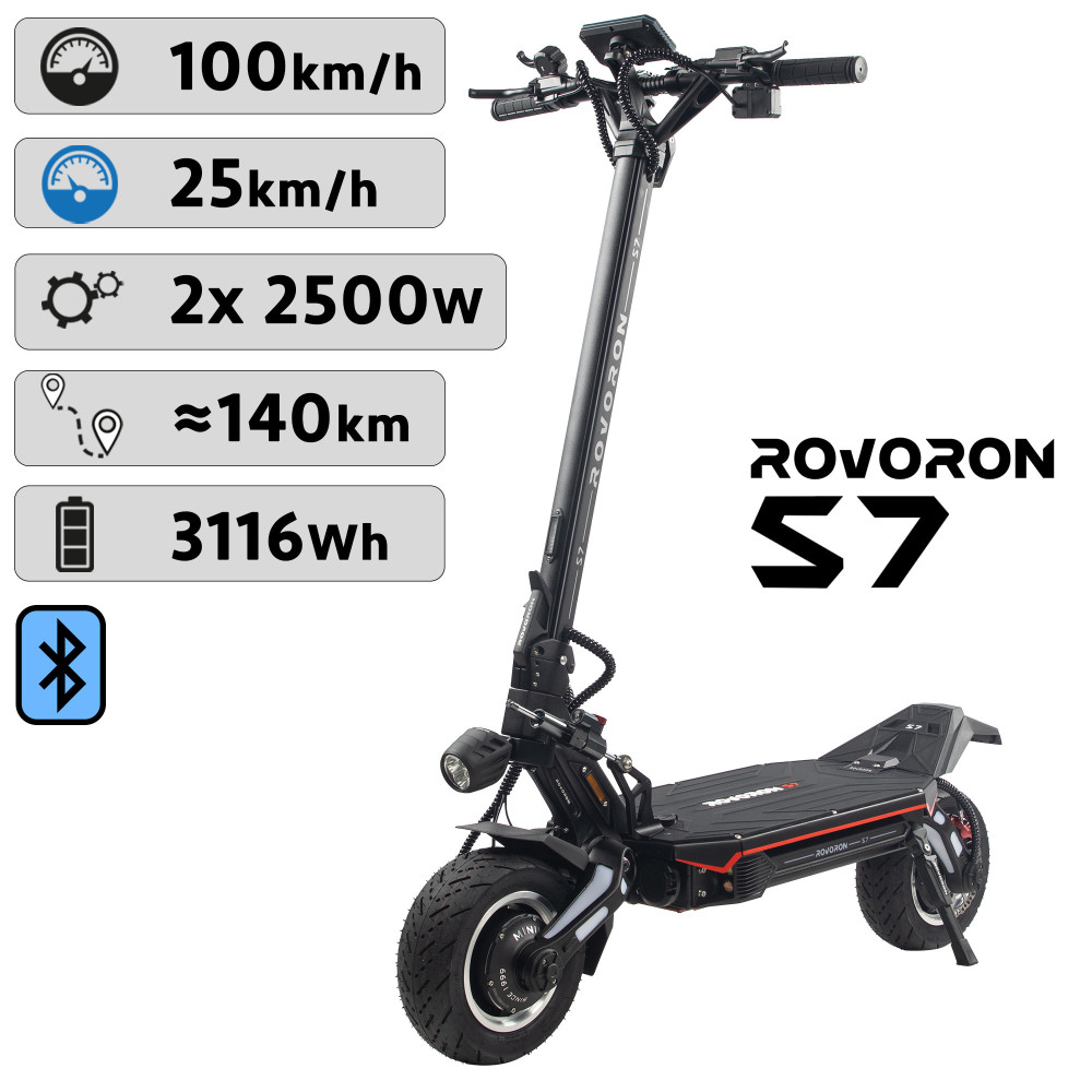 Patinete eléctrico Rovoron S7 (84 V / 37 Ah)