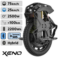 Gyroroue Nosfet Xeno (2500 W / 2200 Wh) - Pneu Hybride