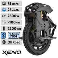 Electric Unicycle Nosfet Xeno (2500 W / 2200 Wh) - Tire Offroad