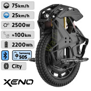 Gyroroue Nosfet Xeno (2500 W / 2200 Wh) - Pneu Kenda Street