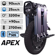 Einräder Nosfet Apex (3200 W / 2700 Wh) - DNM - RCP 2S