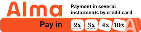 Alma in several instalments at no extra cost