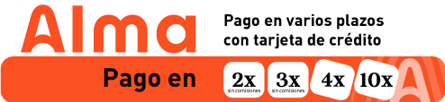Alma en varias entregas sin coste adicional