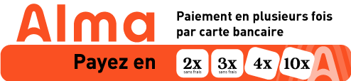 Alma en plusieurs fois sans frais