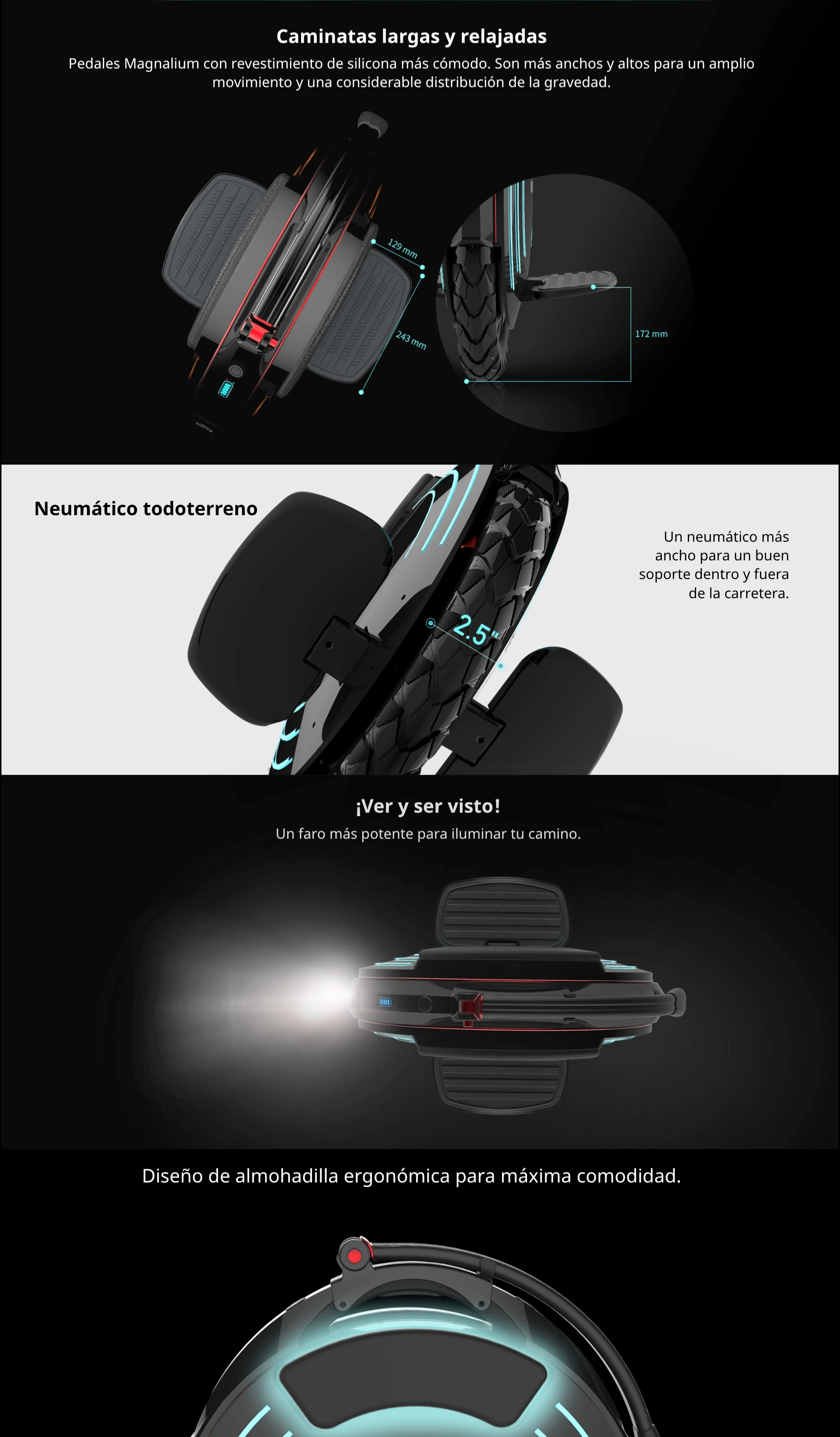 Monociclo Eléctrico Inmotion V10F