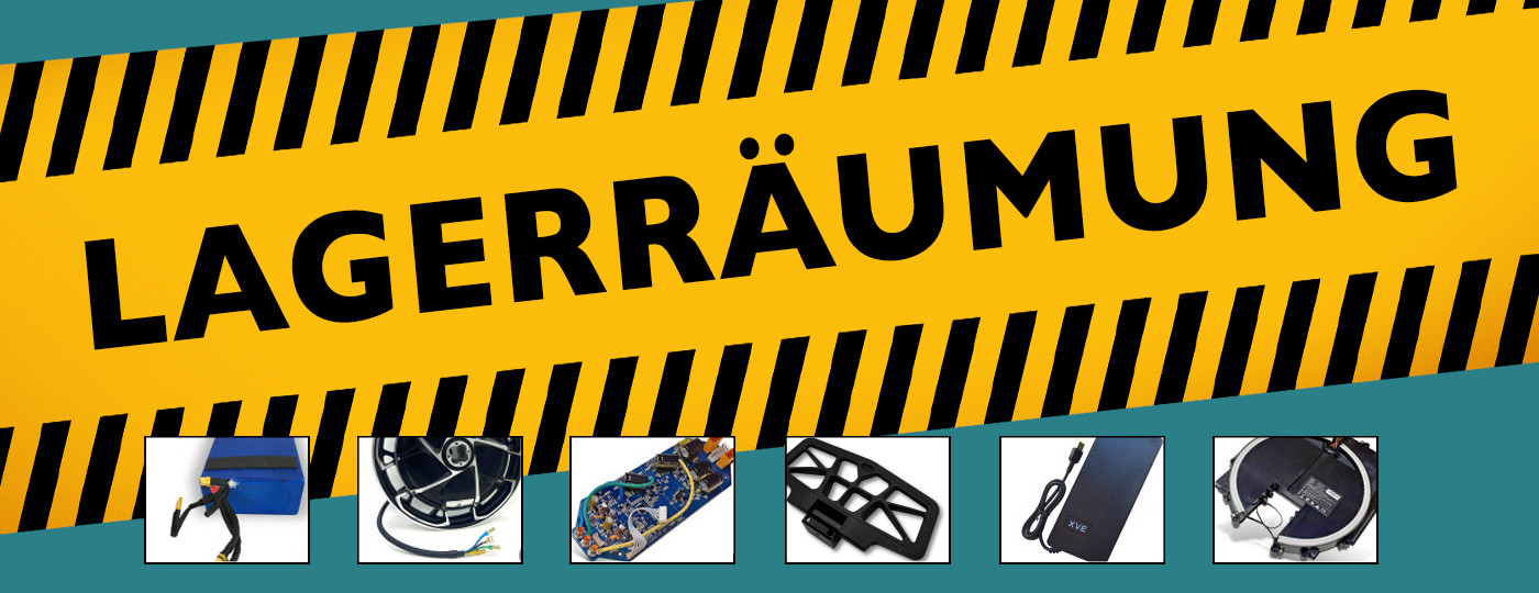 Ausverkauf von Ersatzteilen