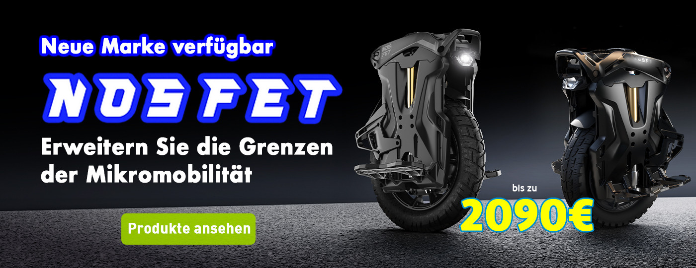 Erweitern wir die Grenzen der Mikromobilität mit Nosfet