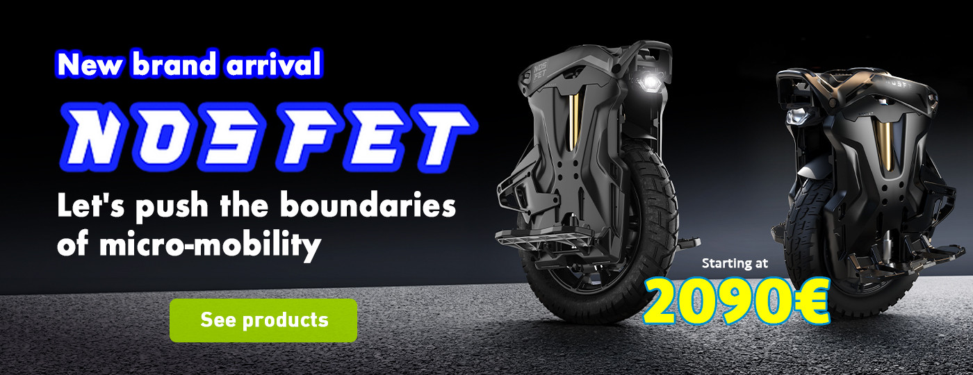 Let's push the boundaries of micro-mobility with Nosfet