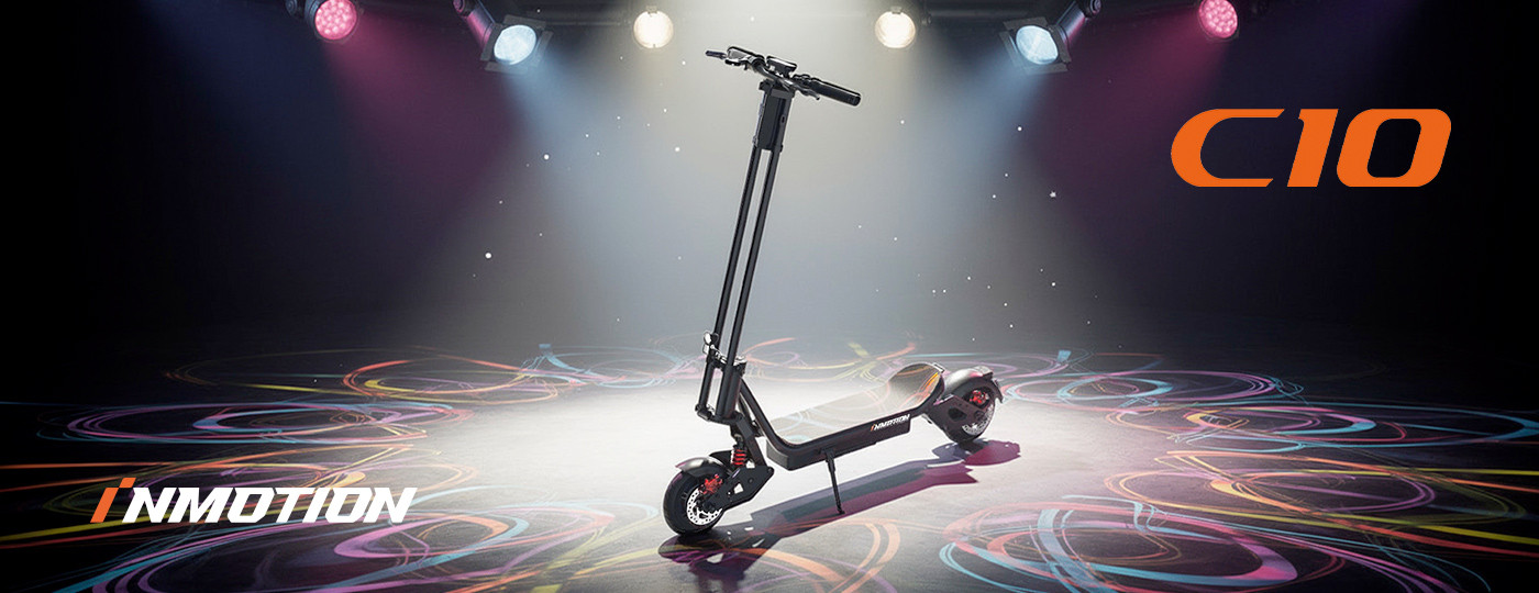 Der neue Elektroroller Inmotion C10: ein Modell mit zwei Motoren, speziell für die moderne Stadt entwickelt