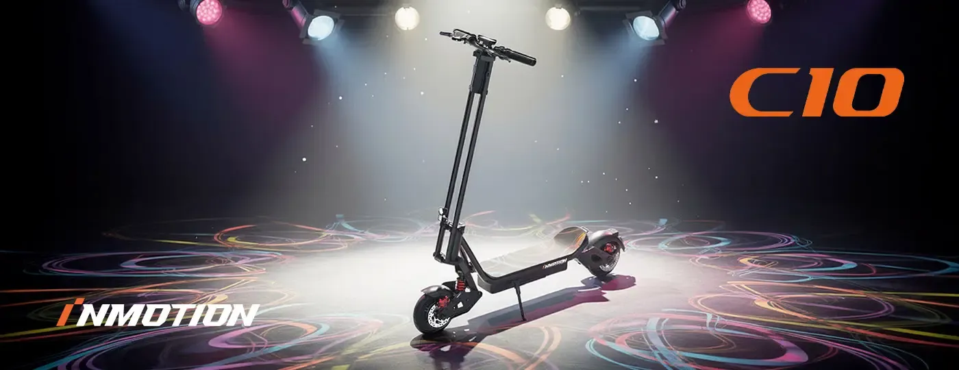 Der neue Elektroroller Inmotion C10: ein Modell mit zwei Motoren, speziell für die moderne Stadt entwickelt