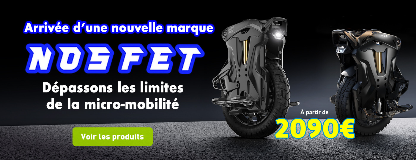 Dépassons les limites de la micro-mobilité avec Nosfet